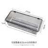 Caja de Almacenamiento Transparente de Acrílico para Sala de Té, Juego de Té, Cocina del Hogar, Especias, Condimentos, Chile, Palillos, Caja de Almacenamiento Sellada