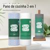 Pano de cozinha descartável lavável, tecido não tecido, pacote misto, descontaminação, resistente a óleo, descartável, pano preguiçoso, atacado