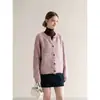 Cárdigan corto de punto para mujer, nuevo estilo de otoño, juvenil y elegante, perfecto para principios de primavera, top y prenda exterior con estilo, estilo ins 19767