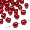 Cuentas de azufaifo de agujero recto de imitación de jade de vidrio, cuentas sueltas hechas a mano, pulsera casera, collar, material de cuentas, accesorios de joyería