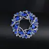 Broche de Acrílico da Moda para Mulheres, Alfinete Eletrodepositado em Liga, Broche Acessório de Roupa