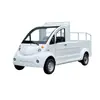 Camioneta de Patrulla Eléctrica con Cubeta, Vehículo de Inspección de Seguridad de Propiedad de Fábrica, Vehículo de Inspección de Seguridad Vial para Gestión Urbana de Lugares Escénicos