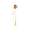 Cuchara Medidora de Mango Largo Acero Inoxidable 304 Cuchara para Leche en Polvo Cuchara Doméstica para Harina y Condimentos Cuchara Medidora Cuantitativa de Múltiples Especificaciones Cuchara Medidora para Granos de Café