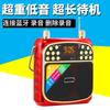 Yalixin H501 Tarjeta Portátil Bluetooth para Ancianos Altavoz Pequeño Reproductor de Teclas Radio Portátil para el Hogar