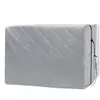 Cubierta de Polvo para Unidad Exterior de Aire Acondicionado Transfronteriza, Cubierta para Unidad de Aire Acondicionado de Ventana Interior, Cubierta Acolchada para Aire Acondicionado, Protector de Viento para Enfriador de Aire Acondicionado Interior