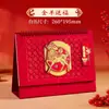 Calendário Ano do Carneiro 2027 Estilo Chinês Personalizado com Seu Próprio Design, Novo Ornamento de Mesa Criativo, Calendário de Mesa Vazado para Escritório
