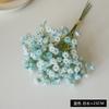 Simulación Gypsophila Novia Decoración de Boda Ramo para Sostener Pegamento Suave Ramillete Mini Fresco Pequeño Gypsophila