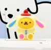 Sanrio Llavero Muñeca Colgante Kulomi Llavero Accesorios Accesorios para Bolsos de Pareja Empujar Pequeño Regalo