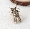 Anillo Abierto de Diseño de Nicho Nuevo Transfronterizo Europeo y Americano Creativo de Insecto Cigarra Mariquita Anillo Exagerado Personalizado