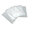 Bolsa de cremallera de PE transparente mate con punto, bolsa de plástico autosellante, bolsa de embalaje para ropa, ropa interior, calcetines, se puede imprimir
