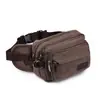 Nova Bolsa de Cintura Casual em Lona para Homens, Bolsa Multifuncional de Peito para Obra, Resistente ao Desgaste, Grande Capacidade, Bolsa de Caixa Registradora