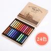 Tiza de color Marley 36 colores 48 colores palo de pintura rosa potencia estudiantil pintura de color soluble en agua 24 colores tiza profesional para pintar a mano