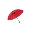 Guarda-chuva manual atacado de 16 varetas arco-íris, guarda-chuva de tamanho grande, tecido resistente a impactos, guarda-chuva para publicidade, presente promocional, guarda-chuva automático reto resistente ao vento