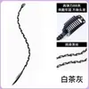 Xuchang Peluca Clip Único Chica Atractiva Trenzas Boxeadora Mechas Color de Cabello Rastas Pequeñas Estilo Festival de Música Y2K Cabello Trenzado Cola de Caballo Falsa