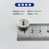 Imán Redondo con Base de Rosca Macho M4 Tornillo Magnético Base de Perno Soporte de Ventosa Fijo Fijador