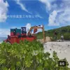 Excavadora de agua de río urbano tipo Rey del agua tanque de sedimentación industrial equipo de pilotaje anfibio de dragado