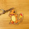 Llavero de Acrílico Dibujos Animados Anime Periférico Pokemon Colgante de Doble Cara Accesorios DIY Colgante para Bolso