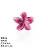 Pinza para el cabello Plumeria Popular de Gama Alta Pinza Pequeña para el Cabello Pinza Popular para Cabello Semirecogido Pinza de Flor