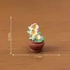 Micro-paisaje creativo serie de muebles de armario tejidos de ratán accesorios para decoración de casa de muñecas diy adornos de escritorio mini
