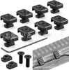 Riel Guía Cola de Rata Ranura para Cable de Interruptor Hebilla para Cable de Linterna Sotac M300 M600 Peq Cableado Doble