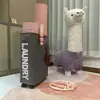 Cesta de Armazenamento para Tapete de Yoga com Rodas, Armazenamento Móvel de Equipamentos Esportivos Fitness, Prateleira Multifuncional à Prova de Poeira para Casa