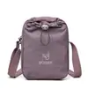 Bolsa Transversal Multifuncional Elegante e Simples para Copo de Água Nova Coleção Verão 2025 Bolsa para Casal Bolsa de Ombro Portátil para Viagem