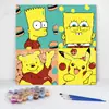 Pintura al Óleo Digital Niños Bricolaje Pintado a Mano Dibujos Animados Relleno de Color Pigmento Pintura Decorativa Pintada a Mano Fabricante Venta al por Mayor