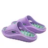 Pantuflas de Masaje de Pies de EVA para Mujer, Nuevas, Antideslizantes, Resistentes al Desgaste, Tablero de Acupresión, Puntos de Acupuntura del Arco del Pie, Pantuflas de Salud para Dama, Al por Mayor