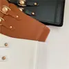 Moda Transfronteriza Europea y Americana Personalidad Tendencia Cinturón Ancho para Cintura Cinturón Elástico para Vestido Camisa Suéter de Mujer