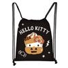 Bolsa de poliéster con cordón ajustable, nueva serie Sanrio de Halloween 2023, productos casuales de alta calidad.