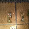 Cortina de caña para decoración de jardín de infantes, ribete en el borde, cortina de bambú, cortina de caña para ventana, casa de té, casa de campo, separador, cortina de caña