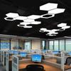 Lustre LED Formato Hexagonal Formato Favo de Mel Luz Academia Lan House Escritório Shopping Center Iluminação Hexagonal Atacado