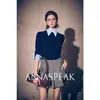 Loja Principal Shanghai Dan Nong/Novo Suéter Tricot Color Block de Lã Merino Destacável Dois em Um Outono 26 Feminino