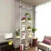 Estante de Flores para Interiores Ahorra Espacio, Multicapa y Sencillo para Balcón y Sala de Estar, Adecuado para Plantas Suculentas