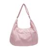 Bolso Dumpling Ins Bolso Cruzado Bolso Simple para Estudiante Trabajo Viajero Bolso Grande Bolso de Hombro Casual de Gran Capacidad para Mujer Otoño e Invierno