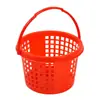 Suministro de Fábrica Cesta de Plástico para Recolección de Frutas Cesta Redonda de Mano Cesta para Bayas de Cera Cesta para Huevos Cesta para Fresas de Mano Cesta para Cerezas