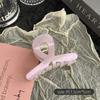 Novo Novo Cor Ácido Acético Médio Clipe Garra Polvo Linha Clipe Tubarão Médio Garra de Cabelo Textura Bonito Clipe de Cabelo Meio Preso