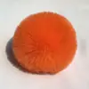 Bola de Peluche de Imitación de Conejo 6cm Multicolor Decoración Navideña Lazo para el Cabello Decoración de Escena Juguete Colgante para Coche Almohada Suministro Directo del Fabricante