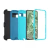 Exportação Transfronteiriça Google Google Pixel8A Capa Três em Um para Celular Capa Protetora Anti-Queda e à Prova de Choque com Suporte