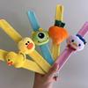 Joyería Haiyue para niños, anillo de presión de felpa de dibujos animados, una variedad de pulseras creativas de felpa con animales lindos de dibujos animados