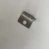 Conjunto Completo de Accesorios para Barandilla de Acero Zincado Base de Fijación Soporte Lámina de Hierro Cubierta Ovalada Soporte en Forma de Z Cubierta Decorativa Valla Sin Soldadura