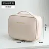 Bolsa de cosméticos de nuevo estilo transfronteriza, de gran capacidad, de alta gama, con divisores gratuitos, perfecta para viajes, almacenamiento de brochas de maquillaje y artículos de tocador
