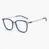 Gafas de sol con montura negra de moda para hombre, montura grande, adelgazantes, informales, L1051, montura de titanio ultraligera
