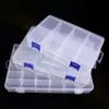 Caja de almacenamiento con compartimentos fijos grandes y ranuras para evitar que los artículos se muevan, pequeña y práctica caja de joyería para cuentas y accesorios