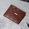 Ventas Directas de Fábrica 2025 Nueva Cartera para Hombre Cartera de Negocios Corta Estilo Horizontal Juvenil Múltiples Ranuras para Tarjetas Cartera de Gran Capacidad