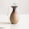 Shumen cerâmica criativa retrô decoração pequeno vaso hidropônico planta verde mesa varanda sala de estar arranjo de flores decoração
