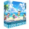 Puzle de 1000 piezas Sakura Town Fabricante Popular Transfronterizo Alta Dificultad Alivio del Estrés Juguete Educativo para Niñas Regalo de Cumpleaños