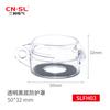 Tapa protectora para botón de parada de emergencia redondo abatible tapa protectora transparente botón plano para prevenir mal funcionamiento tamaño lingote 22 mm