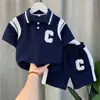 Traje de Outono para Meninos 2025 Novo Infantil 1-3 Anos 5 Bebê Outono Manga Longa Blusa Moletom Peça Única Dropshipping