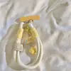 Ins Japonés y Coreano Nubes y Estrellas Sin Palabras Pulsera para Muñeca de Teléfono Móvil Colgante de Joyería Llavero Correa para Cámara Funda de Teléfono Móvil Neutro